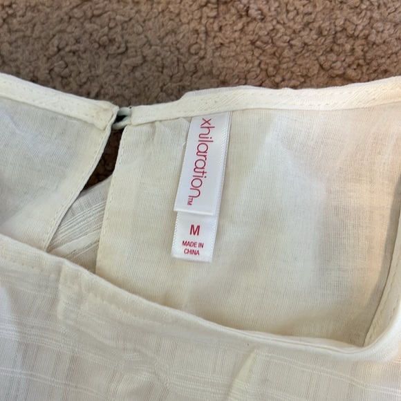 Xhilaration White Tank Top - Picture 3 of 3